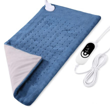 Large 12" x 24" Size Ultra-Soft Moist & Dry Heat Therapy Heating Pad For Back Neck Shoulders Pain And Cramps Relief